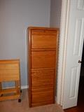 Oak File Cabinet