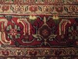 Beautiful large oriental rug, mainly navy blue