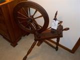 primitive spinning wheel