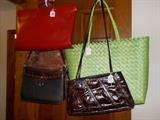 pocketbooks including Brighton, totes, alligator, leather