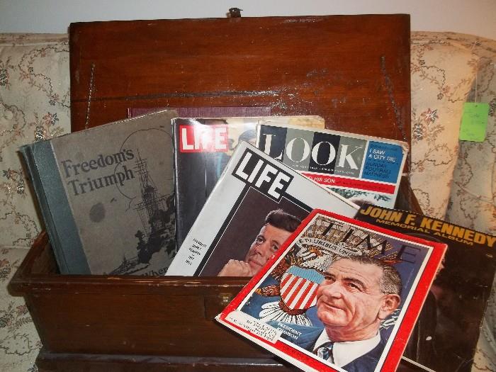 Vintage Presidential Magazines & Books