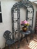 Iron patio furniture 