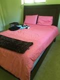 Queen size bed with head & foot boards