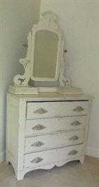 painted antique dresser