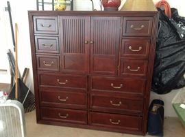 mahogany cabinet