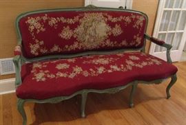 needlepoint sofa