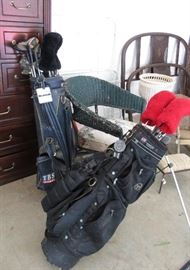 golf clubs, spalding, ping zing, callaway, ping zing