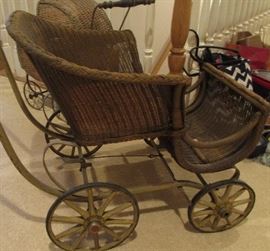 vintage pram for baby