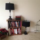 books and lamps