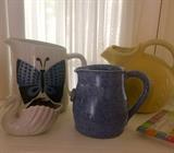 Pottery including USA