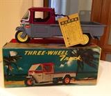 Mazda by Bandai three wheel Japanese truck with box