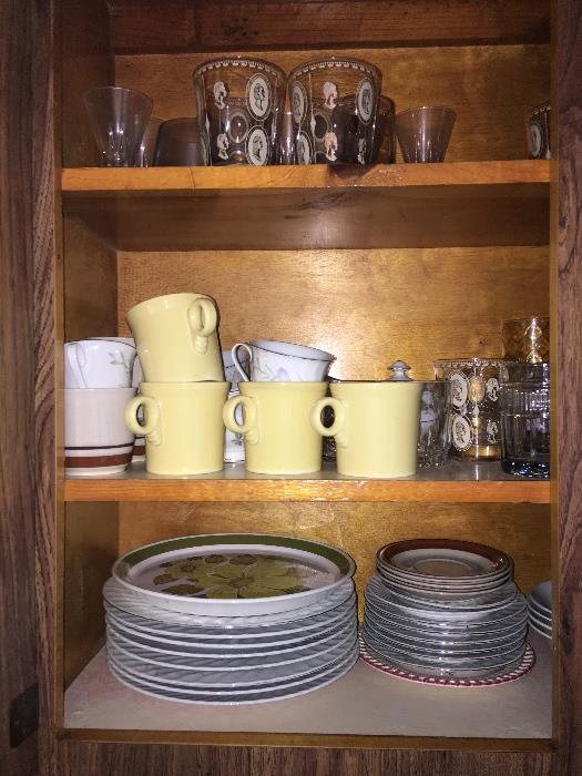 Dishes, etc.