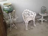 Wrought iron patio furniture