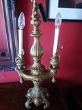 light candle metal fixture