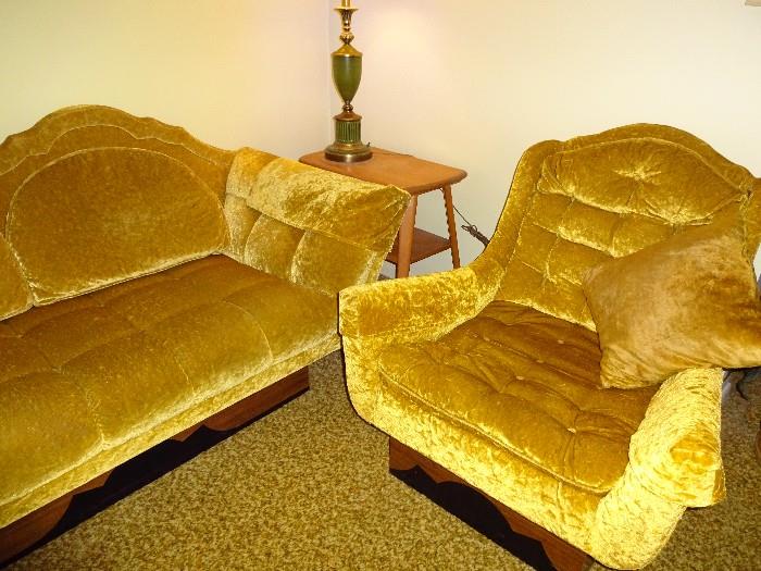 MCM sofa & 2 chairs ... Pearsall ?