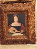 Mary Magdalene Playing a Lute