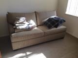 Ethan Allen Sofabed Queen Size with Bedding and Pillows $500