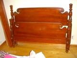 Kling brand cherry full size (double) bed. Part of suite, but all priced individually