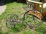 Garden planter. Will hold hanging-style basket
