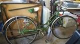 Green Schwinn boys bike 