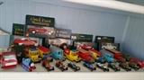 Trucks, care and more some in boxes