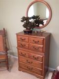Chest - Oak (American Drew), and matching Mirror
