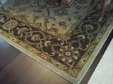 Detail on area rug