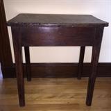 1700s oak side table