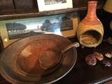 Primitive Bowls and spoon, Peruvian Whistles
