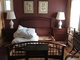 Matching Thomasville Bed and night stands