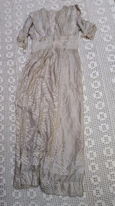 antique silk dress
