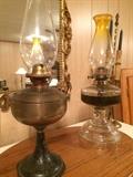 Full picture of the lamp along with another old lamp