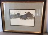 Reproduction Andrew Wyeth print