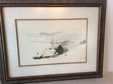 Reproduction Andrew Wyeth print