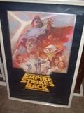 vintage empire strikes back movie poster