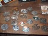 vintage belt buckles