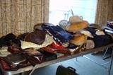 Lots of vintage purses and hats
