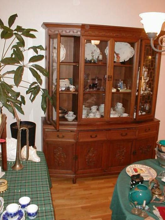 China Hutch still available - we have added new items to the contents of the hutch and tables