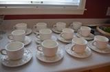 Pier One set of 12 cups/saucers