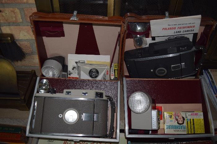 Polaroid Land Cameras (800 and 110B)