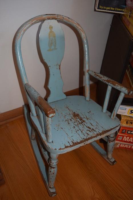 Antique Child's chair