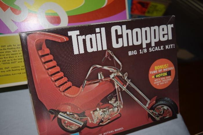 Trail Chopper model kit by General Mills