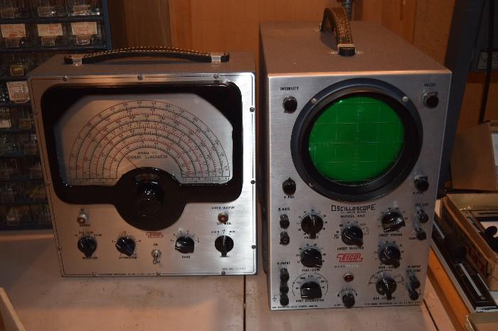 Oscilloscope- DL Wide Band Model 460 and Signal Generator- Model 315