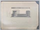 Original Architectural Drawing for "Roberta" Storefront