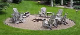 Adirondack Chairs and Tables