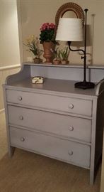 Pewter Painted Dresser