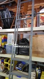 Sliding Shop Ladder