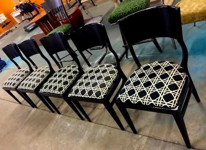 Set of Four Chairs with a Spare!