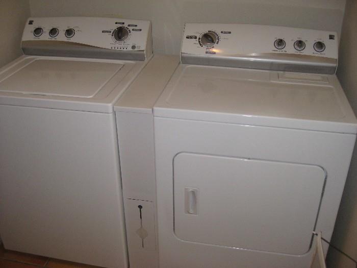 Kenmore washer and dryer sold as a set