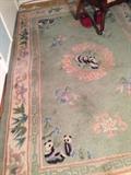 Rug w/ Panda Bears